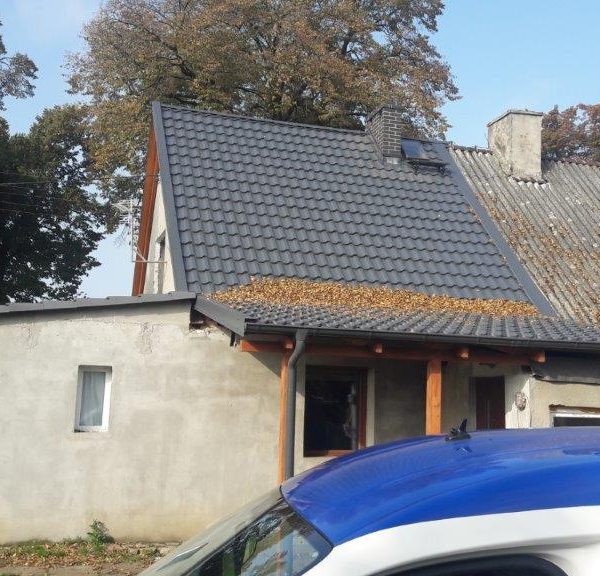 Ruukki Finnera antracyt Purex – nowe pokrycie dachowe na zmodernizowanym budynku