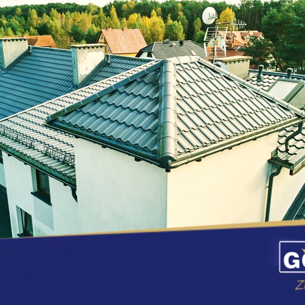 Pruszyński Loara grafit – elegancka realizacja nowoczesnego pokrycia dachowego