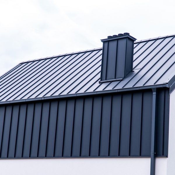 Budmat Prime Click S – przykład realizacji dachu, szybki montaż, estetyka i nowoczesna architektura