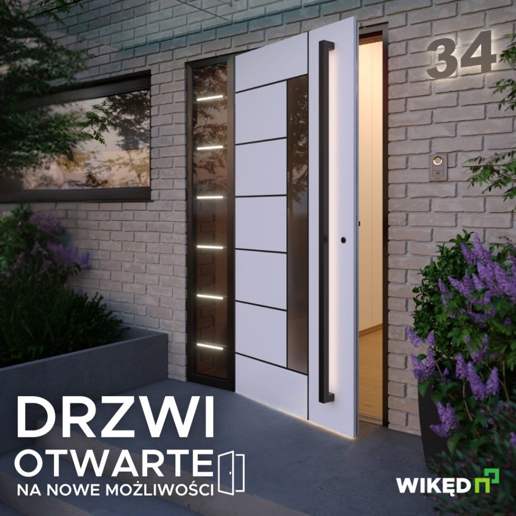 Drzwi zewnętrzne Wikęd