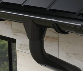 System rynnowy Galeco Stal – estetyczne i odporne na korozję rynny stalowe do dachów.