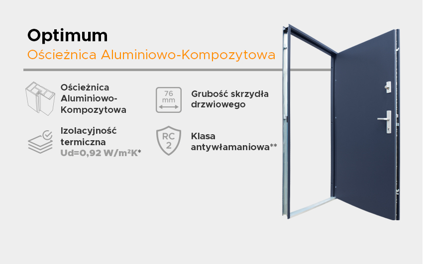 Wikęd Optimum alu-kompozyt