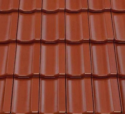 Realizacja dachu z dachówki ceramicznej Braas Topas 13V, nowoczesną i elegancką powierzchnię dachu